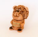 Лев глиняная игрушка