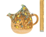 Чайник с грушами заварочный керамический 1,5 литра