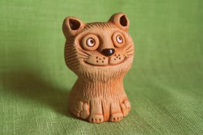 Котёнок свистулька