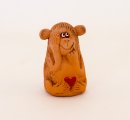 Обезьянка с сердцем свистулька