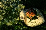 Амфора маленькая садовая фигура