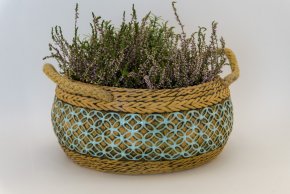 Корзинка широкая кашпо