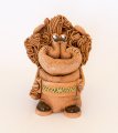 Лев глиняная игрушка