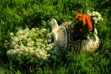 Амфора с 2 ручками садовая фигура