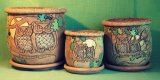 Совы горшки цветочные
