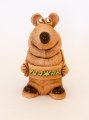 Мышка глиняная игрушка