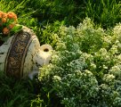 Амфора маленькая садовая фигура