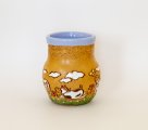 Крынка кашпо с бычками
